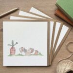 A collection of guinea pig greeting cards