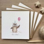 A collection of cute birthday cards