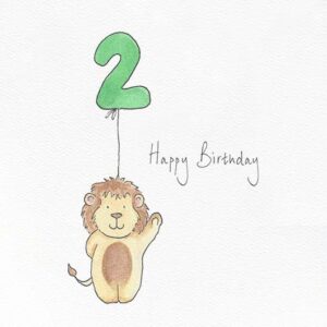 A children's birthday illustration