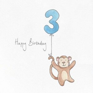 A children's birthday illustration