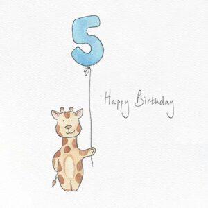 A children's birthday illustration