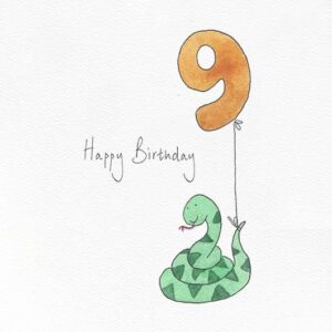 A children's birthday illustration