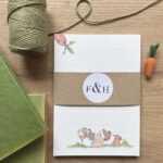 A cute recycled paper notepad with a guinea pig, hamster design