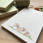 A cute guinea pig notepad