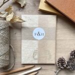 A recycled notebook