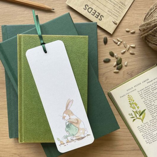 A cute rabbit bookmark