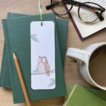 An owl bookmark