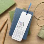 A children's dinosaur bookmark