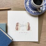 A greeting card suitable for sympathy or thinking of you