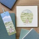 A bookmark & matching greeting card