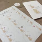 Cute stickers for envelopes